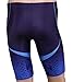 WUAMBO Swimwear Men's Swim Jammer Shorts Blue US Small Waist 29