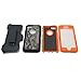 iPhone 7 Plus Camo Case, Harsel Defender Series Heavy Duty Tree Camouflage Impact Tough Hybrid Rugged Armor Military w/ Belt Clip Built-in Screen Protector Case Cover for iPhone 7 Plus (Tree Orange)