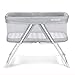 2in1 Stationary&Rock Mode Bassinet One-Second Fold Travel Crib Portable Newborn Baby,Gray…