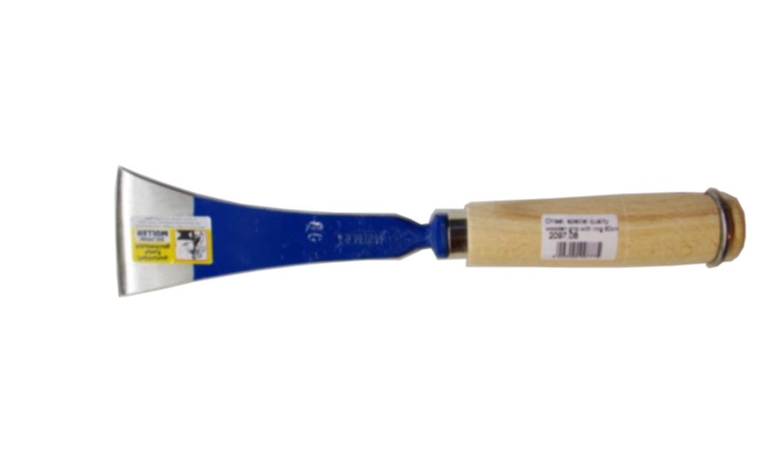 Muller Wood Building Chisel, 3" (80mm) Wide Blade 2097,08