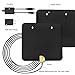 HDTV Antenna,Upgraded 2018 Version TV Antenna for Digital TV Indoor, Best 60+ Miles Range with UL Power Adapter & Detacable Amplifier, 10+3 FT High Performance Cable for 1080P 4K High Reception.