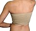 PLUS SIZE BANDEAU TUBE BRA - SEAMLESS! MANY COLORS! FITS 1X-2X-3X_Khaki