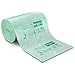 Primode Compostable Bags 30-33 Gallon, Lawn Leaf Extra Large Trash Bags, 15 Count 100% ASTMD6400 Certified Biodegradable Compost Bags, Certificated by US BPI and European TUV, Extra Thick 1.1 Mil