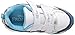 Disney Frozen Elsa and Anna Athletic  Sneaker, White/Blue, 10 M US Toddler