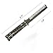 Zinnor Outdoor Butterfly Comb Practice Foldable Metal Camping Trainer Knife Comb Safe and Non-sharpened Perfect for Beginner-Black