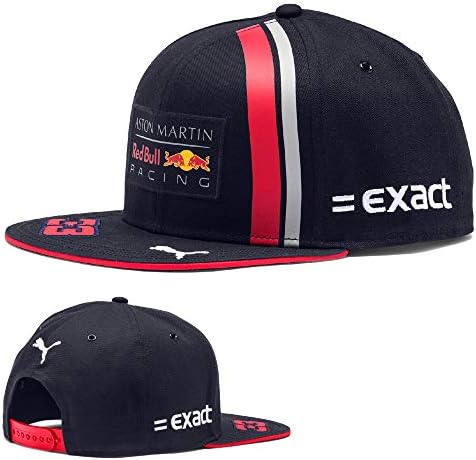 2019 Max Verstappen Flatbrim Cap Adult Size F1 Team