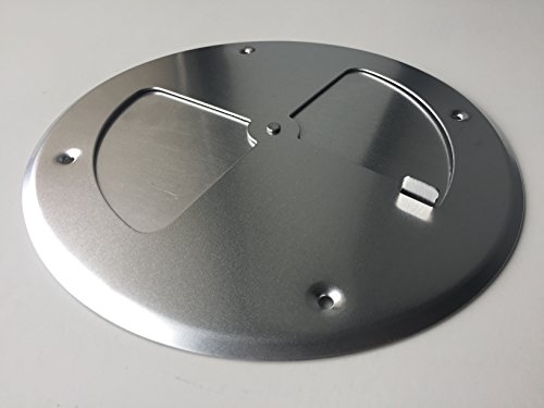 LavaLock 8" aluminum pinwheel bbq smoker pit intake blade damper vent set