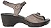 Dansko Women's June Flat Sandal, Pewter Nappa, 40 EU/9.5-10 M US