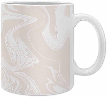 Marbled Coffee Mugs in Pink (Set of 2) | 12oz