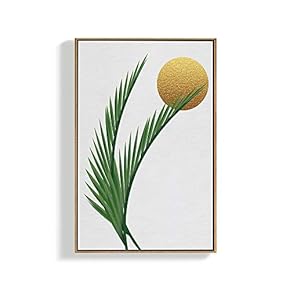 Framed Home Artwork Nordic Style Plants for Living Room Bedroom