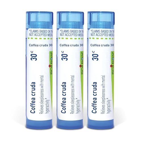 Boiron Coffea Cruda Homeopathic Medicine for Sleeplessness - Pack of 3 (240 Pel…