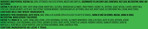 PRINGLES POTATO CRISPS CHIPS, LUNCH SNACKS, OFFICE AND KIDS SNACKS, GRAB N’ GO, SOUR CREAM AND ONION (12 CANS)