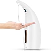 Soap Dispenser,Touchless Bath Kitchen Countertop Automatic Soap Dispenser with Infrared Motion Sensor,IPX6 Waterproof.Perfect for Bathroom and Kitchen.