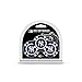 Team Golf MLB New York Yankees 3 Pack Golf Chip Ball Markers, Poker Chip Size with Pop Out Smaller Double-Sided Enamel Markers