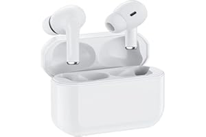 ZTOT0P Headphones Wireless Headphones, Noise Canceling Bluetooth Headphones V5.3 Stereo IPX7 Waterproof in-Ear Sports Bluetooth Headphones with Mini Charging Case and Built-in Microphone B