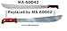 Corona MA 60042 Machete, 22-Inch Blade