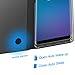 AICase Galaxy Note 8 Case, Luxury View Window Front Smart Sleep/Wake Up Function Mirror Screen Flip Electroplate Plating Stand Full Body Protective Case for Samsung Galaxy Note 8(Black)