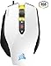 CORSAIR M65 Pro RGB - FPS Gaming Mouse - 12,000 DPI Optical Sensor - Adjustable DPI Sniper Button - Tunable Weights - White (CH-9300111-NA)