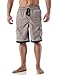 Alki'i Men's Boardshorts - Solid Colors Team USA, X-Large, Stone