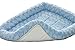 MidWest Quiet Time Fashion Pet Bed, Powder Blue, 24 x 18
