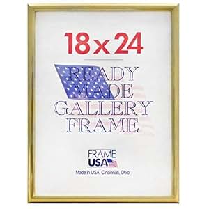 Amazon.com: Frame USA Deluxe Poster Frame Frames, 18 x 24 ...