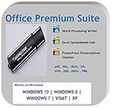 Office Suite 2019 USB Alternative to Microsoft Office Home Student and Business Compatible with Word, Excel, PowerPoint for Windows 10 8 7 Vista XP by Apache OpenOffice ms Word ms Office (USB-Drive)