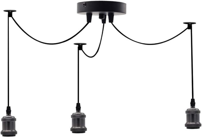 3 arm ceiling pendant