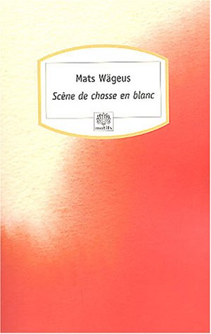 Scène de chasse en blanc