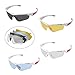 KastKing Coso Sport Sunglasses, 4 Interchangeable Colors with Polarized Lenses, Ultimate Safety Impact Resistant, UV Eye Protection, Unbreakable TR90 Frame
