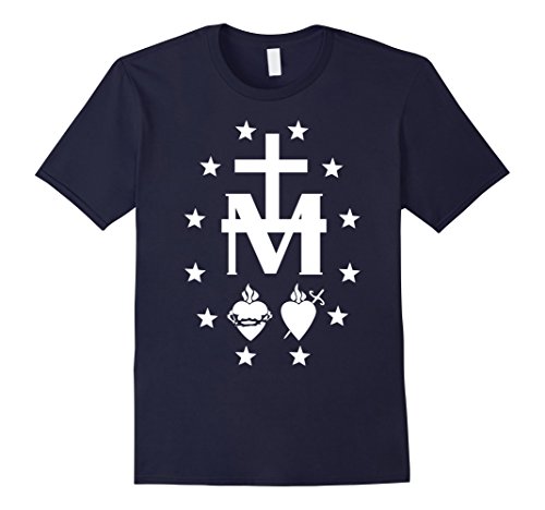 Miraculous Medal Catholic Blessed Virgin Mary T-Shirt T-ShirtOEKO-TEX STANDARD 100