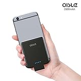 oisle Mini Power Bank Portable Charger PowerCore 2800mAh Wireless External Backup Battery Pack High-Speed Ultra Thin Charging Compatible with iPhone 5+/6+/7+/8+/X-Black