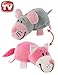 FlipaZoos Little FlipZee 5 Pocket Size Plush Figure - Pink Cat Transforming To Mouse (the Toy That Flips For You)