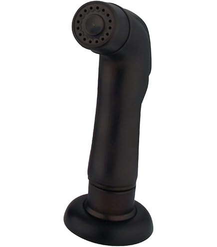 Kingston Brass Küchen-Seitenbrause KSSPR1 – Poliertes Chrom, Mit 152 Cm Schlauch | Ersatz-Seitensprüher Für Kompatible Armaturen