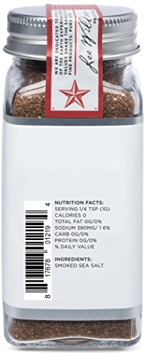 4 Oz Glass Shaker - Cherrywood Smoked Sea Salt