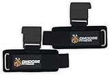 Weight Lifting Hooks Grip by DMoose Fitness (Pair) - 8 mm Thick Padded Neoprene, Double Stitching, Non-Slip Resistant Coating – Secure Your Grip and Reach Your Goals with Premium Workout Hook Gloves