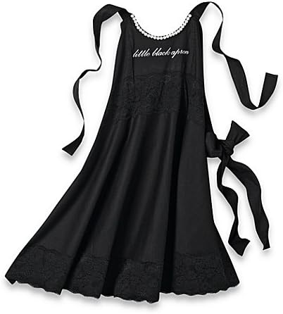 little black dress with pearls