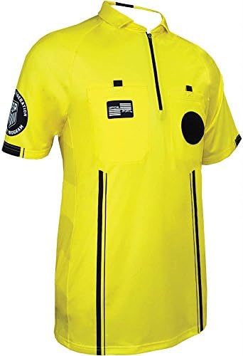 Official Sports New USSF Men's Pro Soccer Referee Green SS Shirt