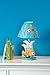 Disney Finding Nemo Lamp Base and Shade, Blue