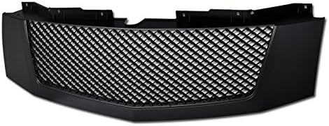 WindGlide GRI-GRZ-ESCL07-MB - 07-09 CADILLAC ESCALADE HONEYCOMB DIAMOND MESH STYLE FRONT GRILL - (MATTE BLACK)
