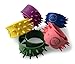 SPIKY SLAP BRACELET BAND 5 pack - Sensory Fidget Toy to Increase Focus Reduce Stress Soothe Nerves Reduce Child's Nervous Finger Picking Bracelets for boys Autism Toys OCD ADHD PTSD