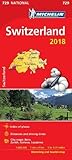 Switzerland 2018 National Map 729 2018 (Michelin National Maps) by 