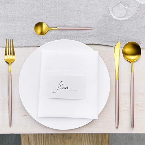 Amazon スプーン フォーク ナイフ セット おしゃれ カトラリー カトラリーセット ４本セット 北欧 ティースプーン デザートフォーク ケーキフォーク ゴールド ホワイト ブラック ピンク ステンレス 食器 ピンクゴールド カトラリーアソートセット オンライン通販