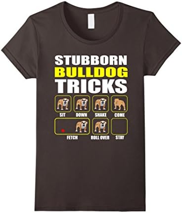 Women's English Bulldog | Stubborn Bulldog Tricks Special Edition Large Asphalt