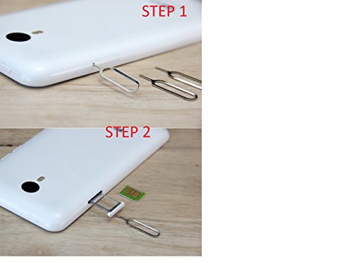 image for Warchief Sim Card Tray Eject Pin and Sim Card Removal Tool 100 Package
