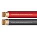 EWCS 2/0 Gauge Premium Extra Flexible Welding Cable 600 Volt - Combo Pack - Black + Red- 10 Feet of Each Color - Made in The USA