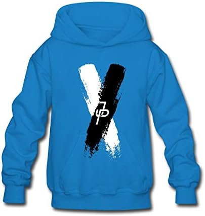 Masterookie Youth Jake Paul X Pullover Hood S Blue