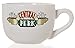 Friends Central Perk Latte Coffee Mug 16oz - Choose White or Black (White 16oz)