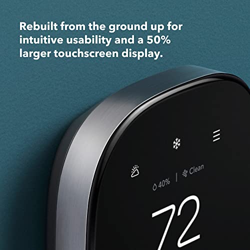 New ecobee Smart Thermostat Premium with Smart Sensor and Air Quality