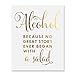 DIGIBUDDHA Alcohol Because No Great Story Ever Began With A Salad Gold Foil Art Print Wedding Reception Signage Bar Cart Sign Beer Drinks Party 8 inches x 10 inches B37