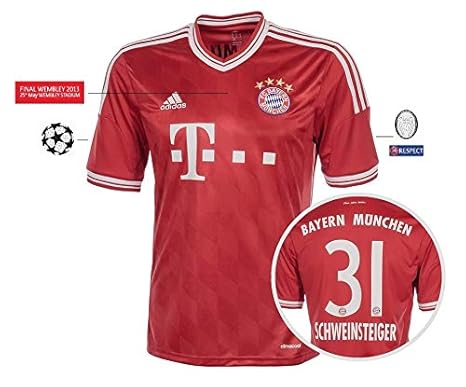 Trikot Herren Champions League Finale Wembley 2013 - Schweinsteiger 31